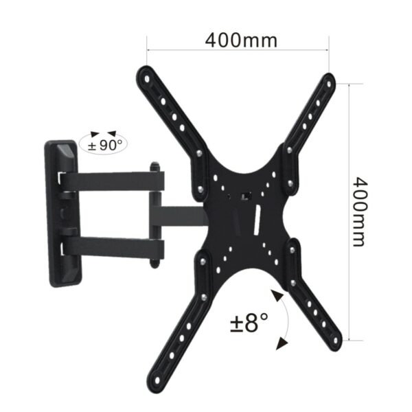 Swivel TV Mount VESA:400x400mm Fit TV Size:17"-55" - Image 2