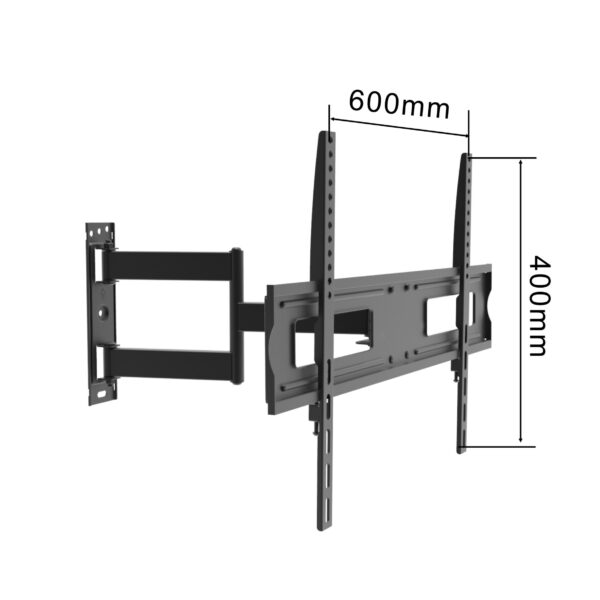 Full Motion TV Mount VESA:600x400mm Fit TV Size:37"-75" - Image 2