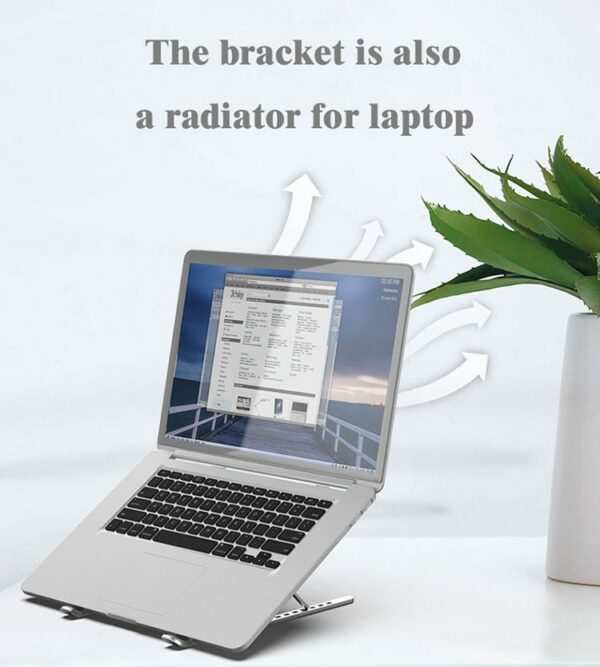 Aluminium alloy folding laptop bracket - Image 7