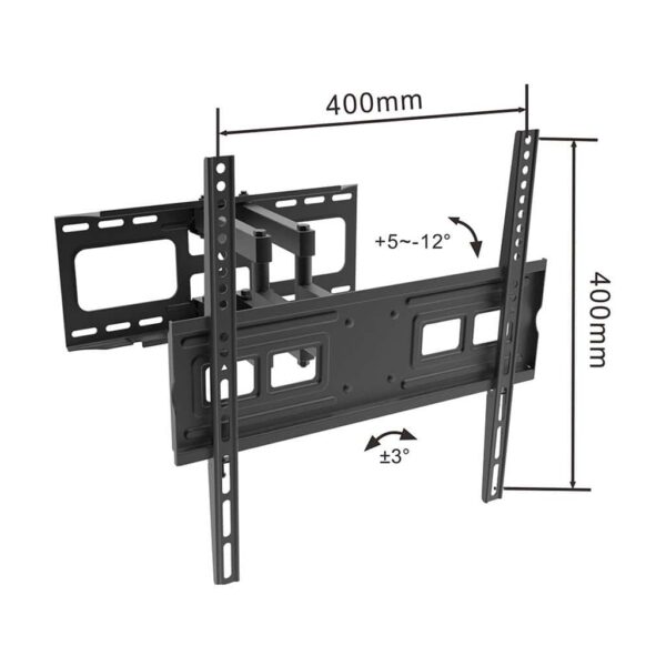 Full Motion TV Mount VESA:400x400mm Fit TV Size:32"-55" - Image 3