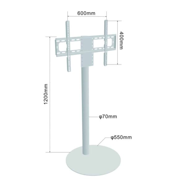 TV Floor Stand VESA:600x400mm Fit TV Size:37"-75" - Image 2