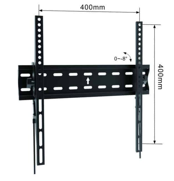 Tilt TV Mount VESA:400x400mm Fit TV Size:32"-55" - Image 2