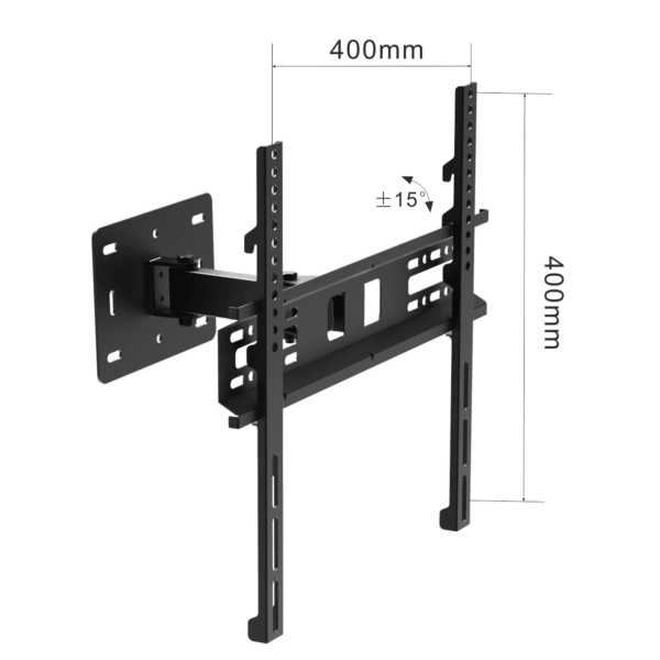 Full Motion TV Mount VESA:400x400mm Fit TV Size:32"-55" - Image 2