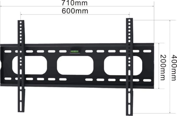 Fixed TV Mount VESA:600x400mm Fit TV Size:37"-75" - Image 4